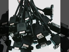 UL1571 32AWG カスタムハーネス 0.8mm ピッチ 10 ピン DF52-10P-0.8C PVC ケーブル