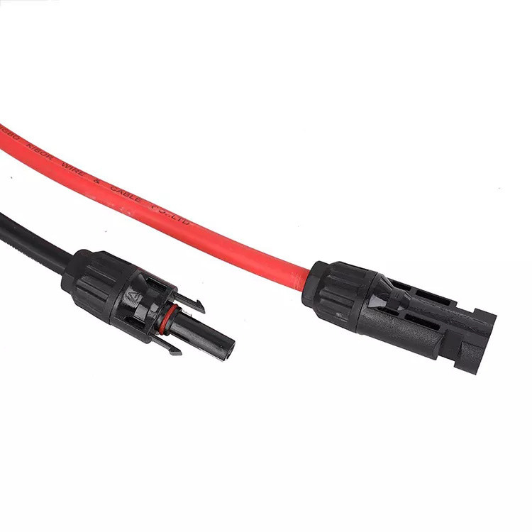 6mm2高圧太陽電池パネルPVケーブルXLPEは絶縁材DC 6mmを倍増する