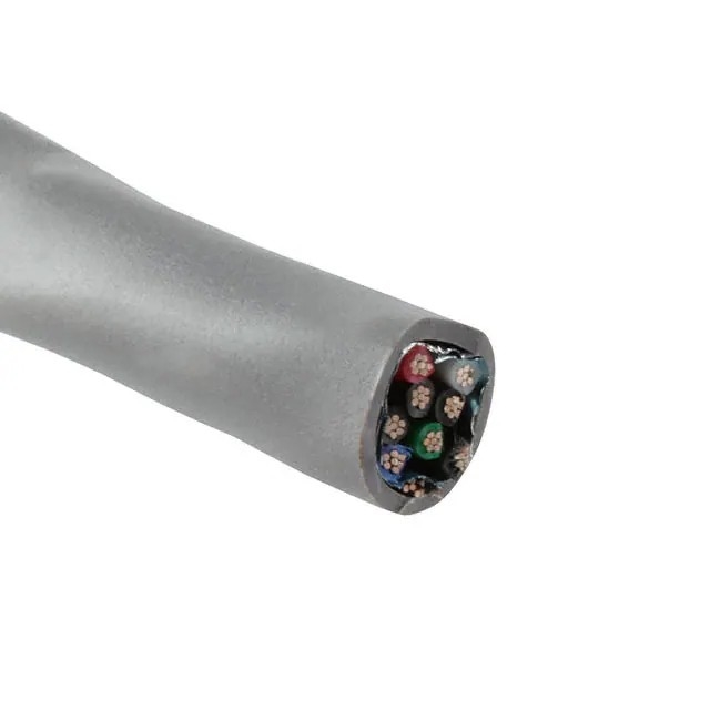 アルファワイヤ 2214C SL005 多対 8Con 22AWG スレート 100' 長さ 工業用