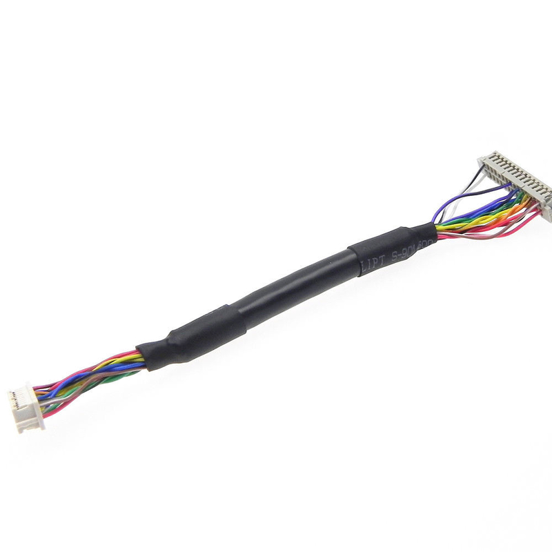 注文のLCDの表示LVDSはケーブル会議Df13 1.25mmピッチのソケットDF20-20DS-1C 20 Pinを