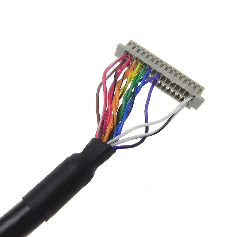 注文のLCDの表示LVDSはケーブル会議Df13 1.25mmピッチのソケットDF20-20DS-1C 20 Pinを