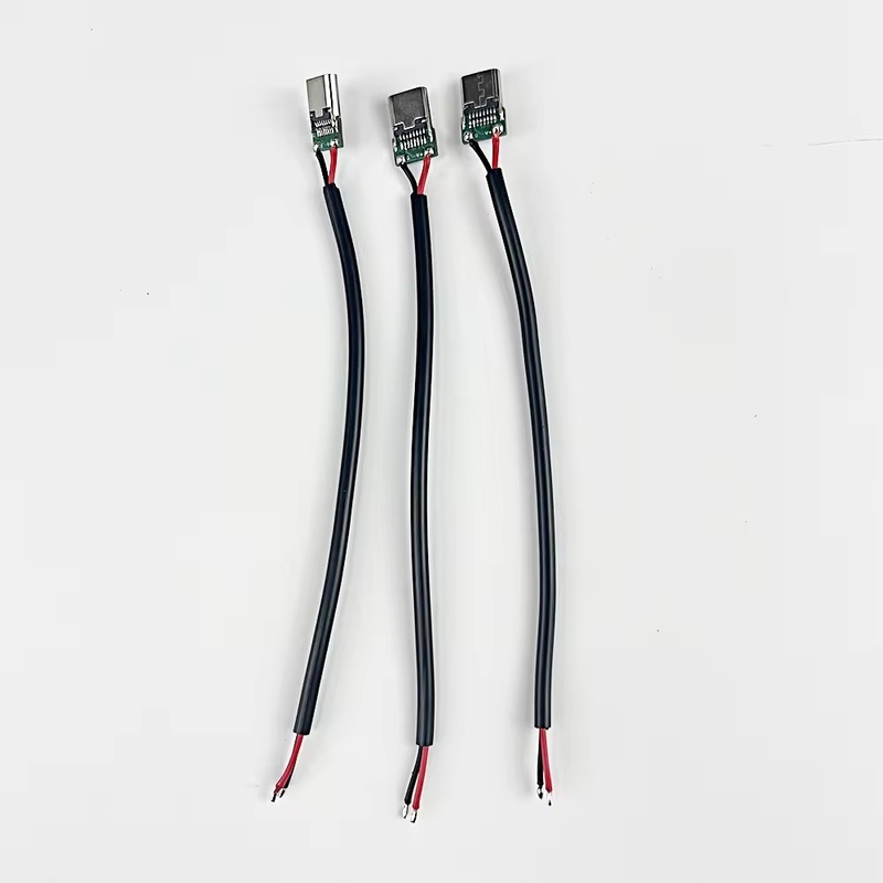 高品質性能 卸売 ニッケル付型 C型 USB 男性溶接器 接続器 USB型 C型プラグ拡張子