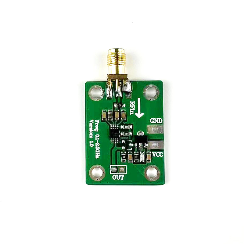AD8313 ロガリズム検出器 -72dBm -2dBm 0.1-2.5GHz RF パワーアナライザーボード 7-15V パワーマイクロ波ラジオ検出モジュール