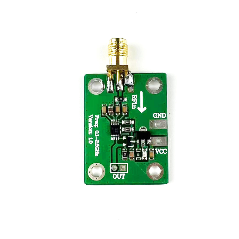 AD8313 ロガリズム検出器 -72dBm -2dBm 0.1-2.5GHz RF パワーアナライザーボード 7-15V パワーマイクロ波ラジオ検出モジュール