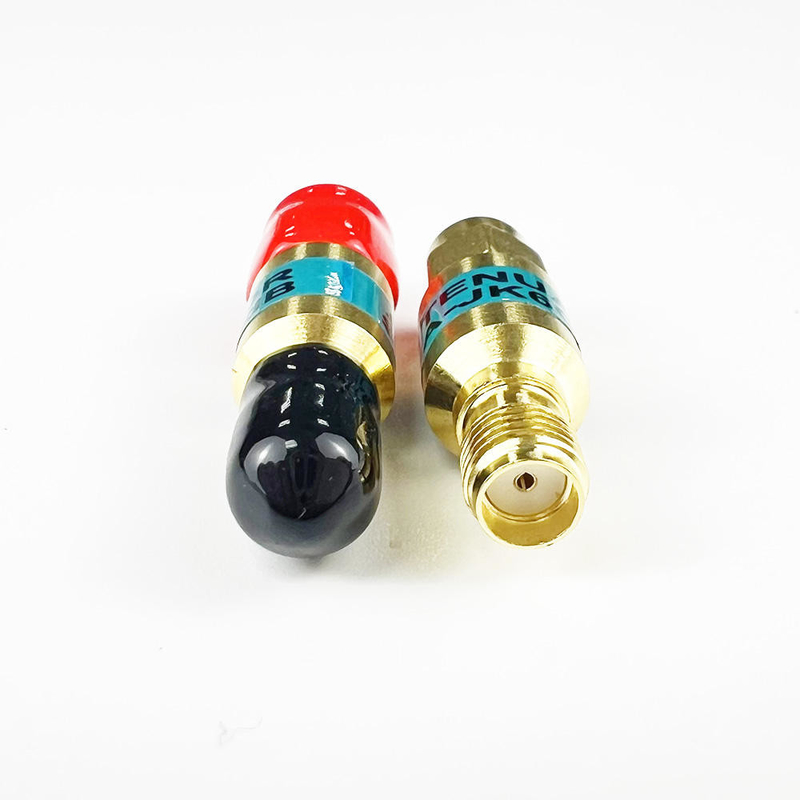 2W DC-6GHz SMA 男性からSMA 女性共軸RFアテンチュエーター 1/2/3/5/6/10/15/30dbアテンチュエーター SMA固定コネクタ ゴールドプレート