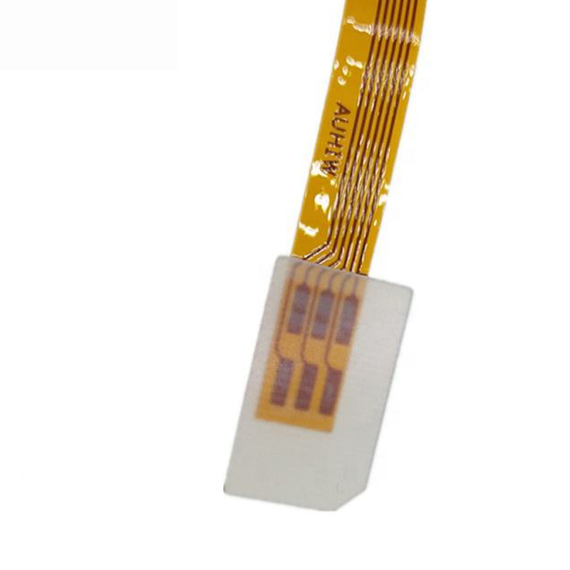 GSM CDMA 標準 UIM SIM カード キット 男性から女性 拡張ソフトフラット FPCケーブル