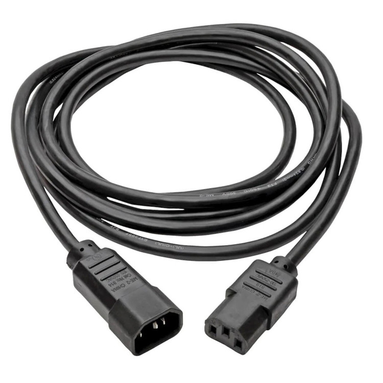 RY C13 から C14 10a 250v 電源コード 18 Awg C14 マット