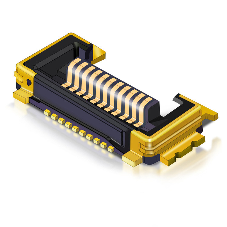 LVDSケーブルケーブルライン UY 10P 0.35mm ピッチI Pex 20857-010T-01 Ipexマイクロコアシアルケーブルのためのケーブル組