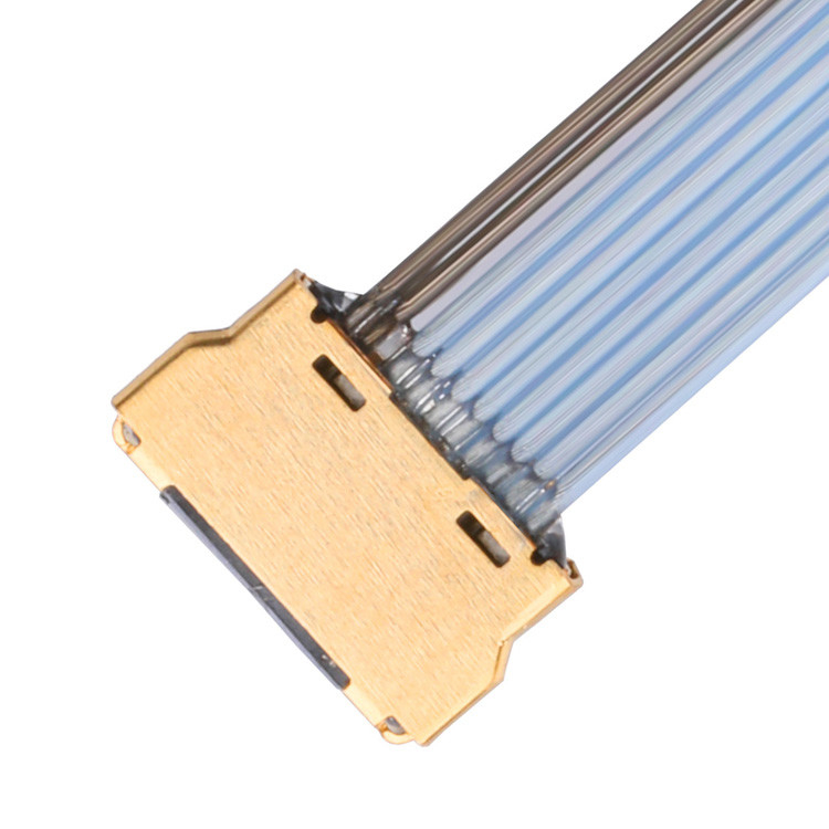 LVDSケーブルケーブルライン UY 10P 0.35mm ピッチI Pex 20857-010T-01 Ipexマイクロコアシアルケーブルのためのケーブル組