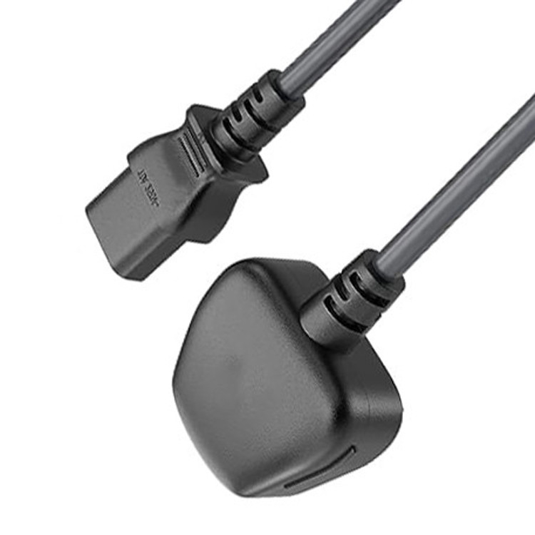 RY C13 To UK プラグ電源コード Bs1363 18awg 250v 長さ ほとんどのコンピュータ プリンター その他の機器