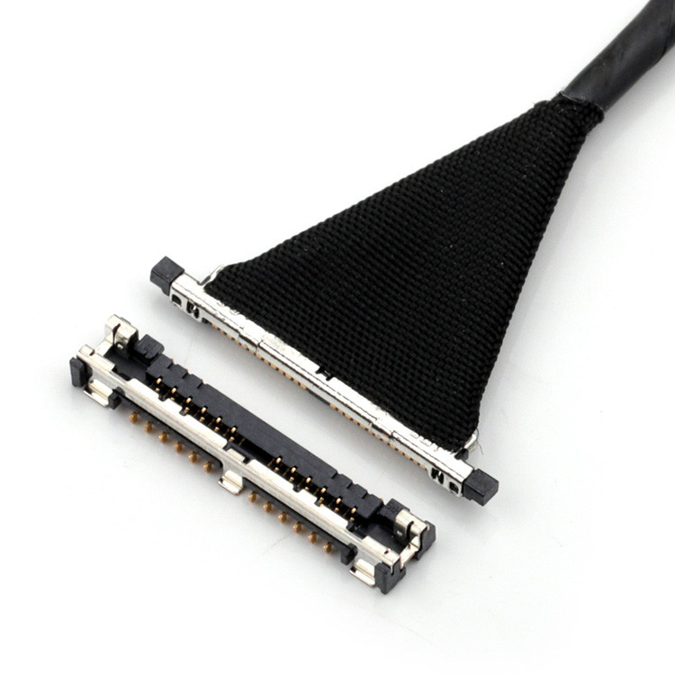 DF56シリーズ マイクロコアシアルケーブル 26P DF56-26-0.3SD 接続器から交配接続器 DF56-26S-0.3V