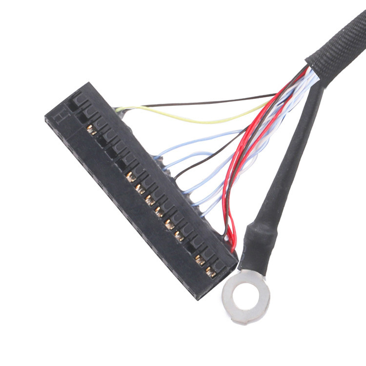 異なるタイプをカスタマイズします 0.5mm ピッチ コアシアルケーブル 組み立て 本物の引くリング または真似