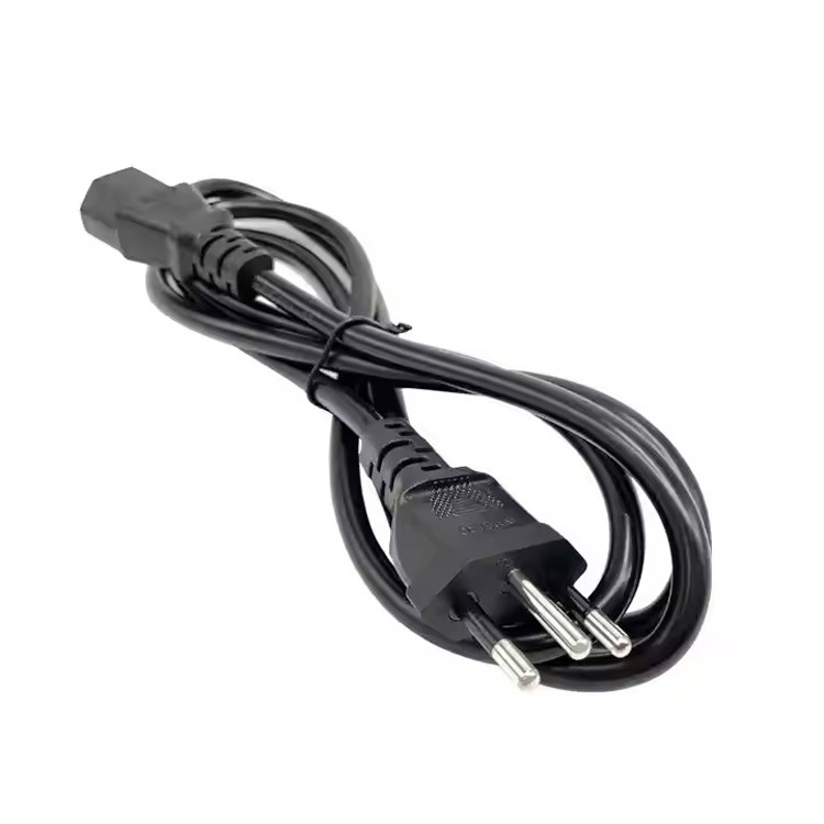 RY IEC ブラジルの電源ケーブル 1-15p 5-15p PVC素材 オーダーメイド 1M 1.5M 2M 3M 5M 剥がれた電源線ケーブルを含む