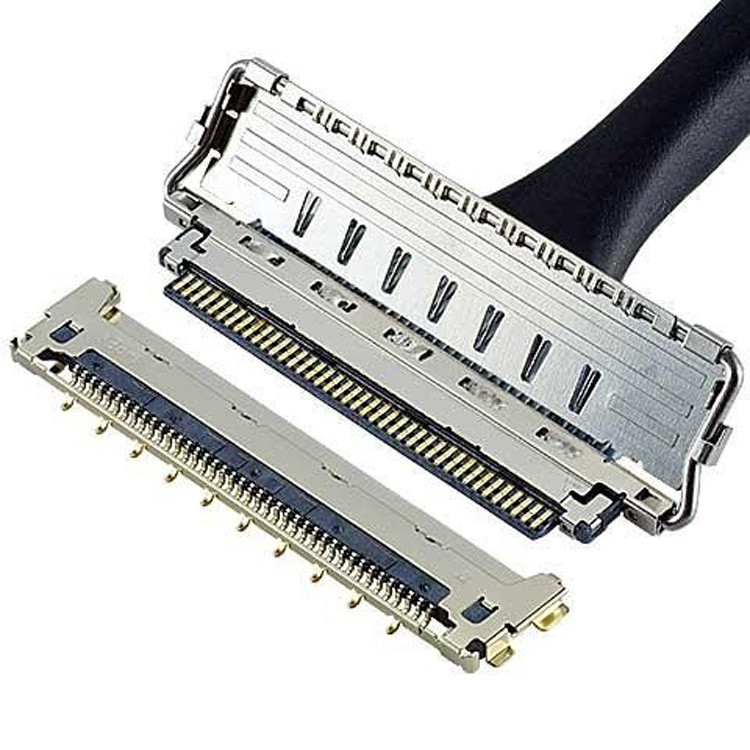 横軸配合マイクロコアシアルコネクタ IPEXケーブル CA II 20679-030T-01 マイクロコアシアルケーブル 0.4 mm ピッチ