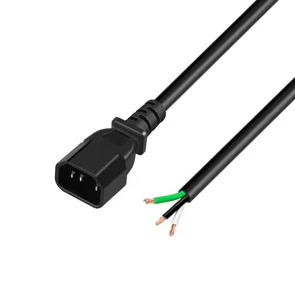 金 供給 品質保証 IEC C13 女性端コード C14 男性端延長コード