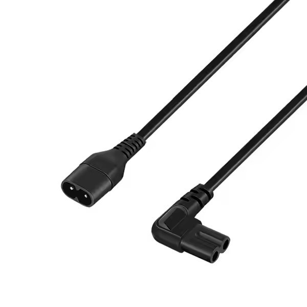 2.5A 250V CCC VDE ETL IEC 認定延長電源コード C7 右角接続器 C7