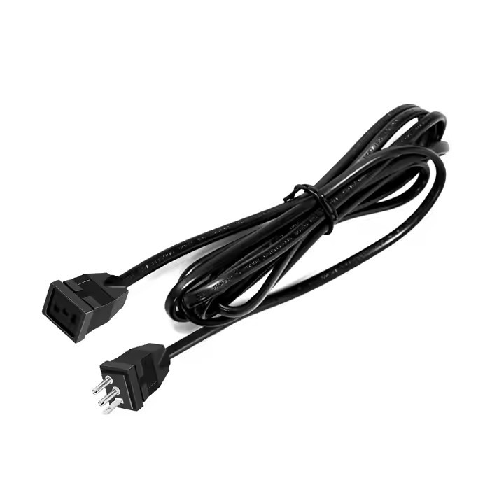 ETL UL817/CSA C22.2 SJT 3X14 から 10AWG 3ピン USブラックパワーコード拡張 産業用US拡張コード 照明用