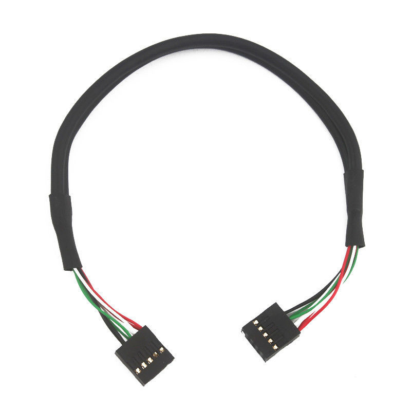 2.54mm ダブルUSB産業用ワイヤリングハーネス BbからSbc10 POS MOLEX 22552101ケーブル