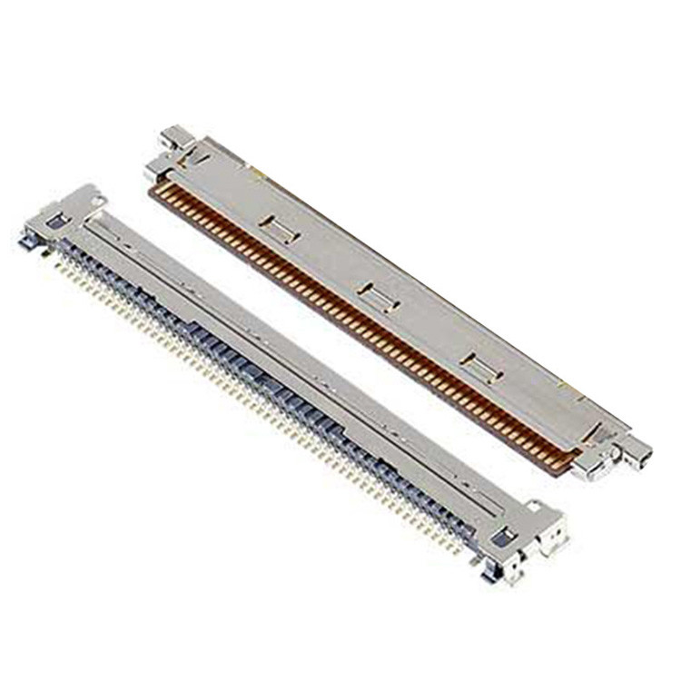 工場60P IPEX CABLINE-CAF 20858-060T-01 0.4mm ピッチ 横接式ペアリングタイプ FPCプラグコネクタ メカニカルロック