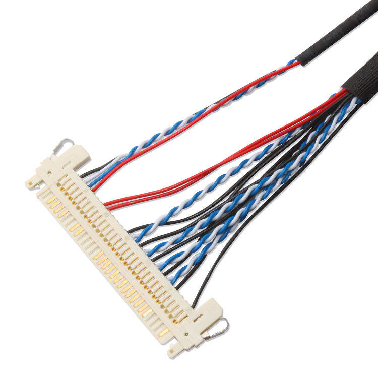 オーダーメイドOemワイヤーハーネスFI S20S 20ピン 1.25mmピッチ JAEディスプレイLvdsケーブル