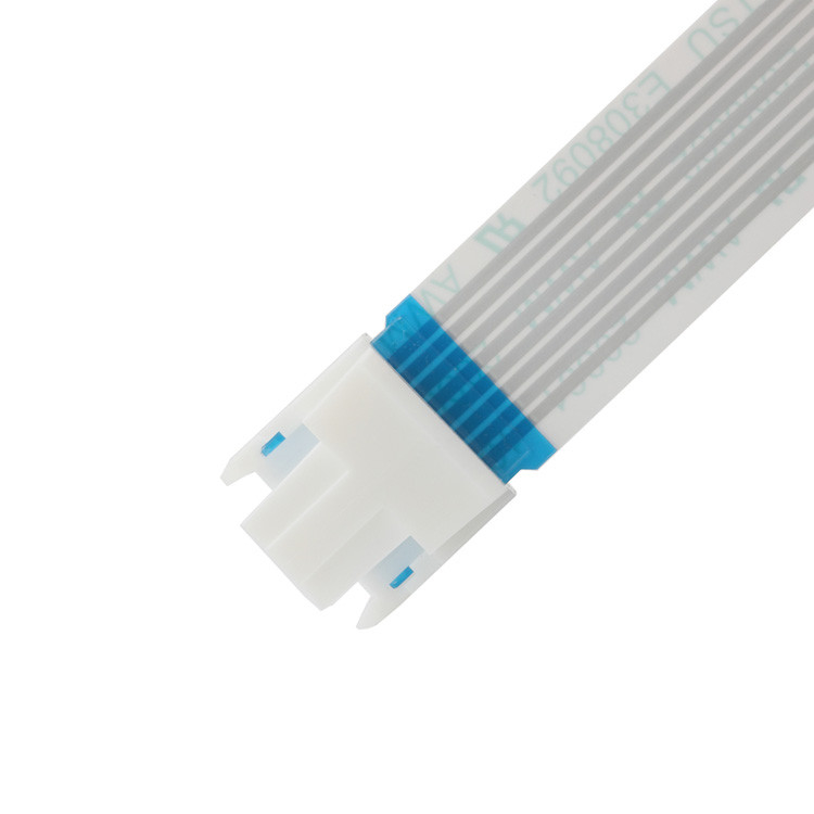 OEM/ODM ROHS FFP/FPC 6Pin ホワイト IS100-L08T-C46-C から HS100-L08N-N62 黒 ピッチ 1.0mm