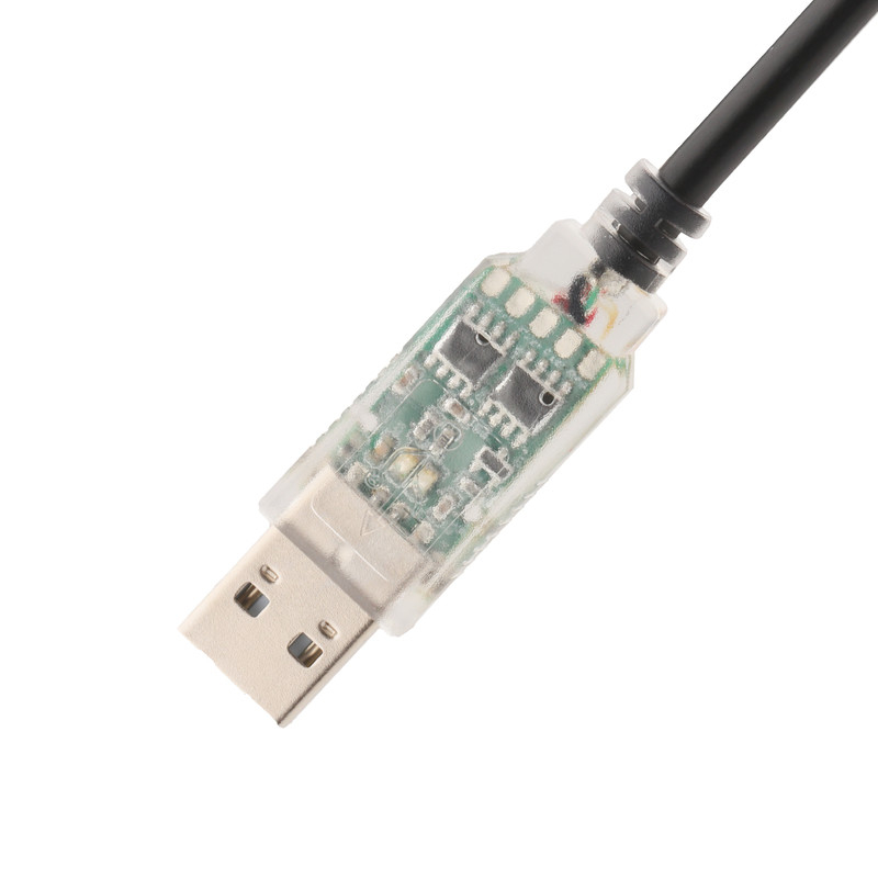 USB RS422 から RJ45 8P8C 女性 ニッケル付 WB-1800-BT 産業ネットワーク デバッグ アダプターケーブル