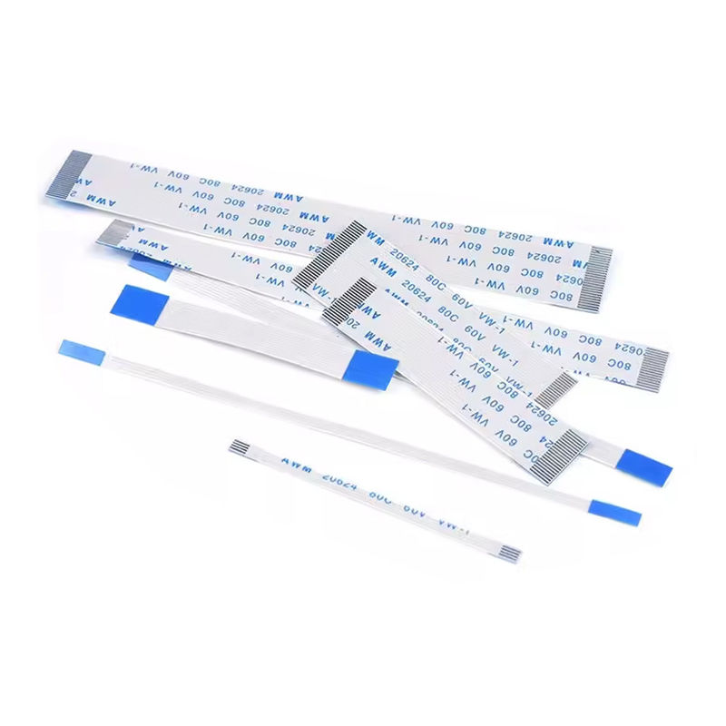 Ffc / Fpc フラット・フレキシブルケーブル Awm 20624 80c 60v Vw-1 0.5mm 1.0mm 6pin/8p/5p-20pin 回路板 Fpc/Ffc ワイヤーハーネス