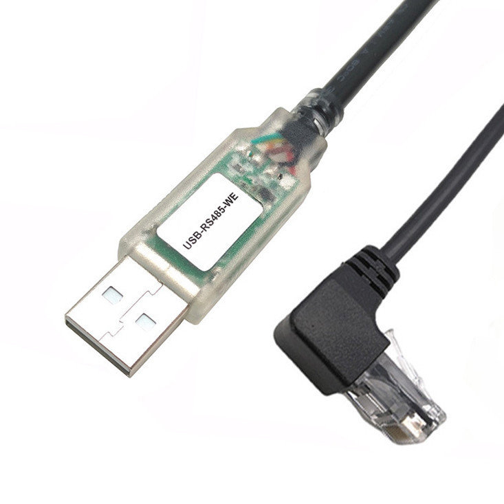 USB-A RS485 から 8P8C RJ45 シリアル拡張ワイヤー ハーネスケーブル 肘 / 指 / 保護カバー