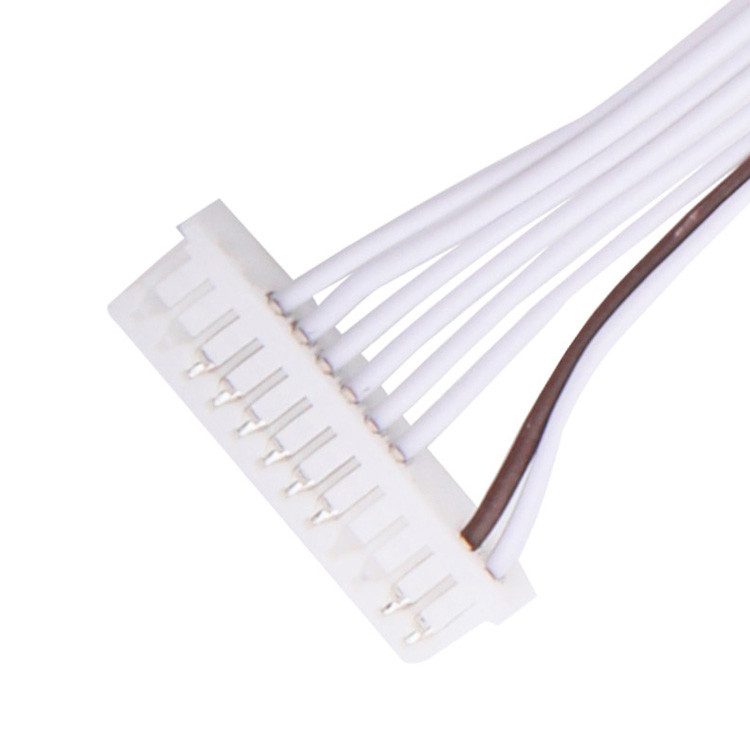 工場 0.80mm 8ピンのPVC LVDSケーブルアセンブリハーネス JST SHR-08V-S-B