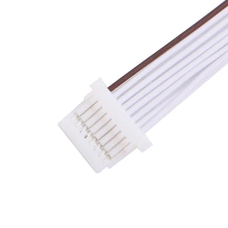 工場 0.80mm 8ピンのPVC LVDSケーブルアセンブリハーネス JST SHR-08V-S-B