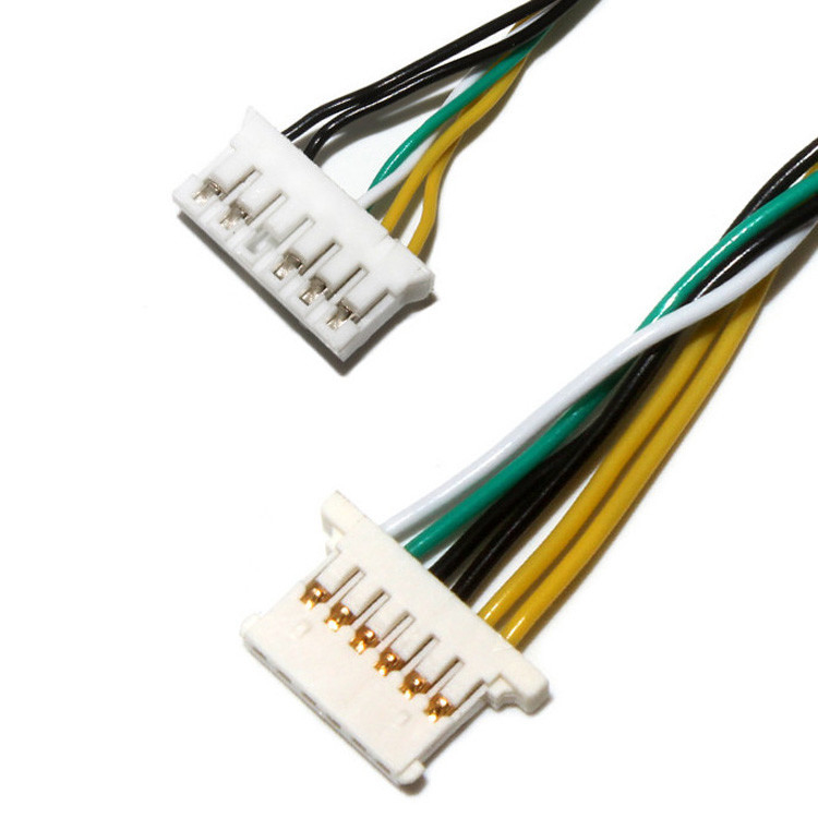 JST PHR-6 2.0mm 6ピンのモレックス 51146-0600 1.25mm 6ピンのワイヤーハーネス LEDバックライトケーブル