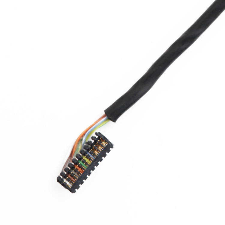 工場 オーダーメイド 0.6 ピッチ JST 04XSR TO JST 10XSR IDCワイヤーハーネスケーブル組立