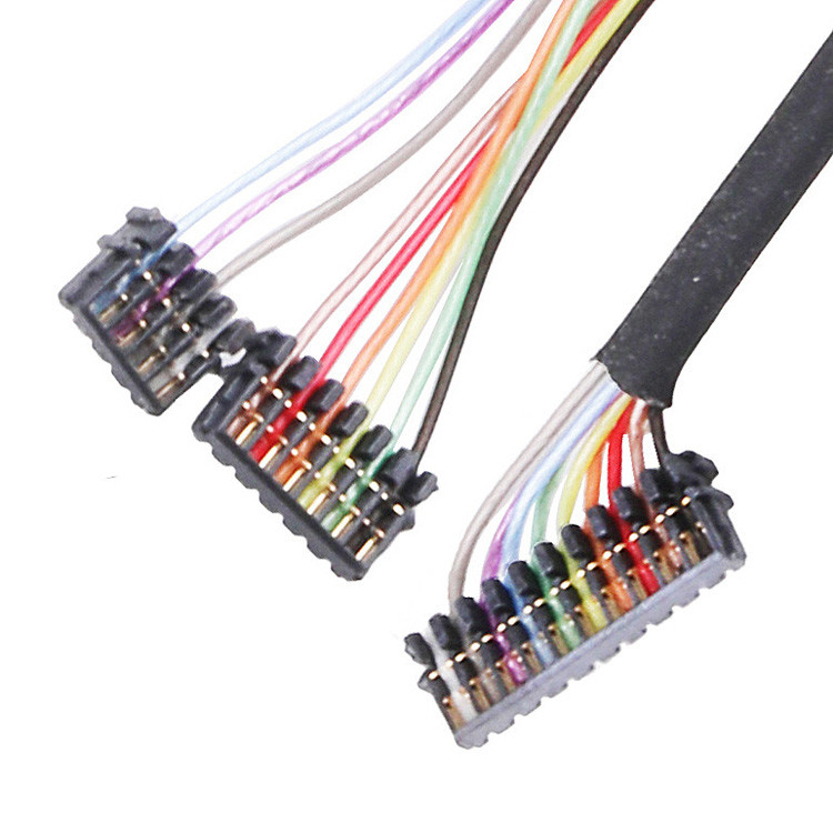 工場 オーダーメイド 0.6 PITCHケーブル組立て JST 04XSR-36KHF 06XSR-36KHF 10XSR-36KHF マイクロコアックスコネクタ