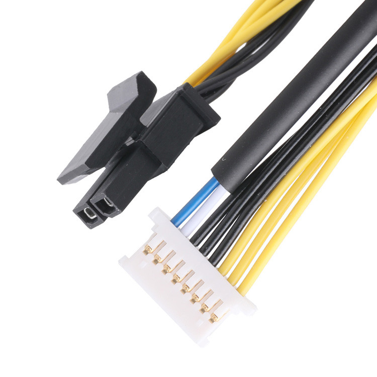 UL1061 26# 8Pケーブル ピッチ 1.25 51146-0800 JST PHR-7P または MX3.0 43645-2P に