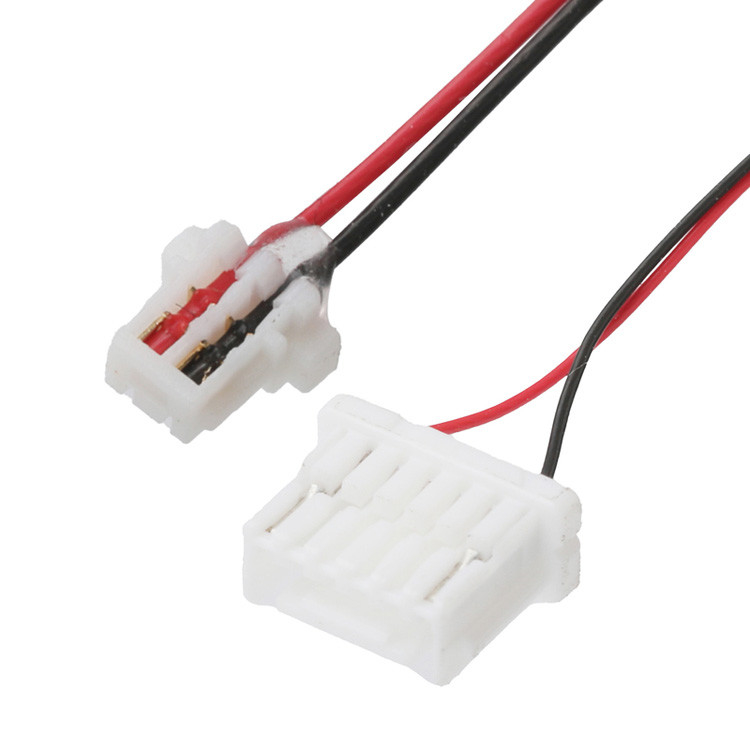 工場JST ハーネス 0.8mm ピッチ 2P 接触 NSHR-6P 1.0mm バックルソケットに面する外れるクリップ