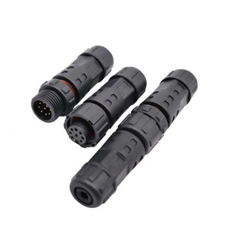 工場 ミニ M12 8ピン円形プラグ接続器 防水産業 IP67 男性 / 女性