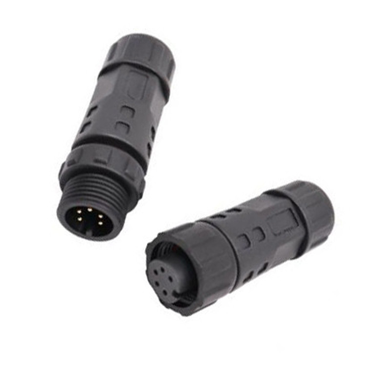 工場 ミニ M12 8ピン円形プラグ接続器 防水産業 IP67 男性 / 女性