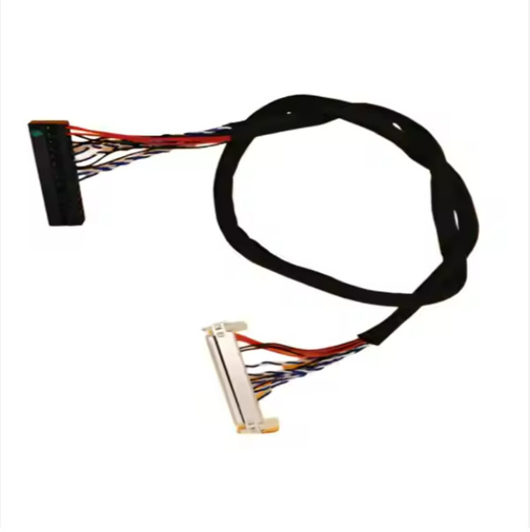 Du Pont 2*15のピン コネクタ2.0mmへのUL1571 28AWG Lvdsの表示ケーブル30 Pin 1.0mm