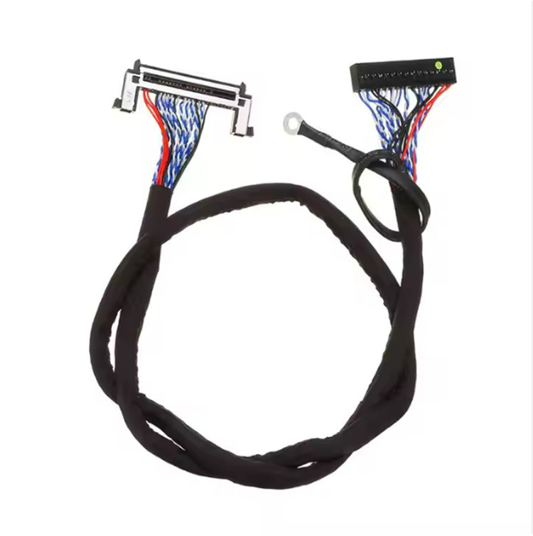 Du Pont 2*15のピン コネクタ2.0mmへのUL1571 28AWG Lvdsの表示ケーブル30 Pin 1.0mm
