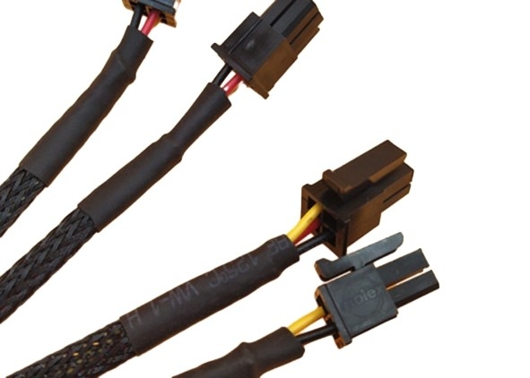 2*2p Molex 43025の黒いコネクターのマイクロは3pin Jst - Ph2.0 26awgワイヤー馬具に3.0mmピッチに合いました