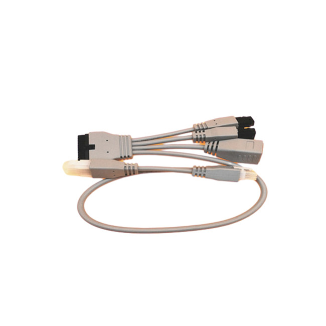 Molex43025-2400 3.0mmのソケットRJ45女性のMolex 4.2mm 6 Pinへの注文のケーブル会議