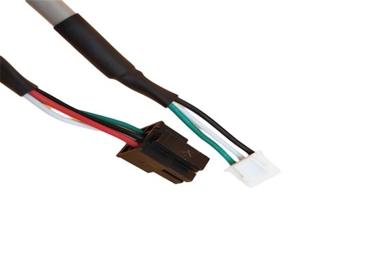 ポリ塩化ビニールは4 Pinに馬具のマイクロを合いました3.0mm 2*2p Molex 43025の黒いコネクターにJst - Xh 2464ワイヤーで縛ります