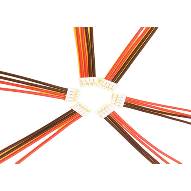 ねり粉のための24のAGWワイヤー馬具を持つMOLEX 51021 4pin 1.25mmピッチの女性
