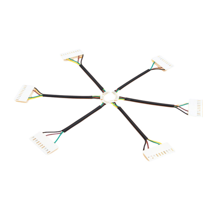 molex 51021ワイヤー馬具への10pin molex 2510 （22-01-1102） 2.54mm PCBのweldding出版物