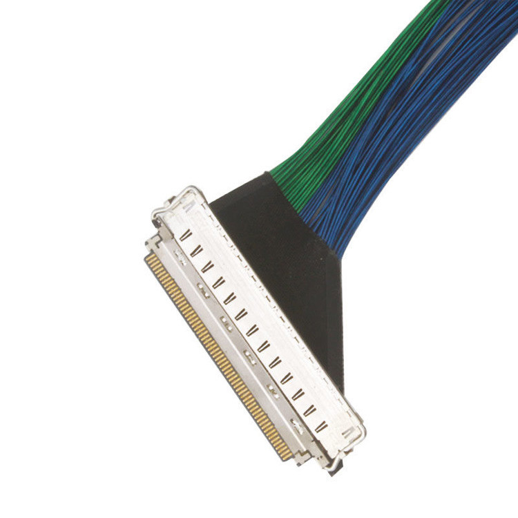 EMIシールド 60ピンマイクロコアキシャルケーブル,I Pex CABLINE-CA II PLUS LVDS EDPケーブル 20788 060T 01