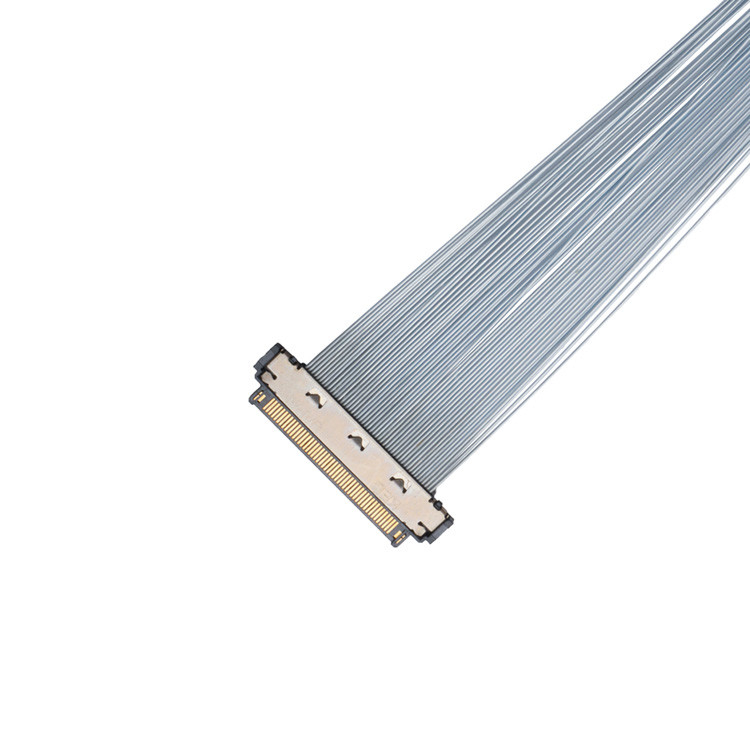 マイクロコアシアルケーブル KEL XSL20-48S 0.25mm ピッチ,44AWG と 46AWG のアプリケーション