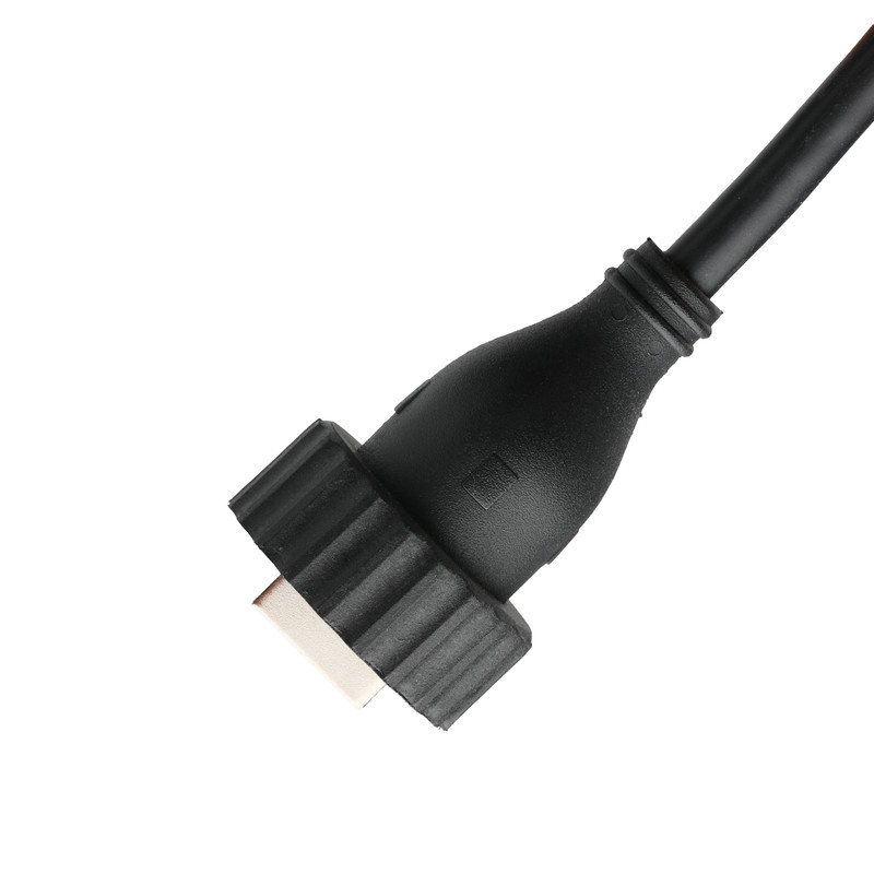 USB2.0 A型 男性型 M型 防水インターフェイス 自動車用USB2.0ケーブル 産業用固定データ接続ケーブル