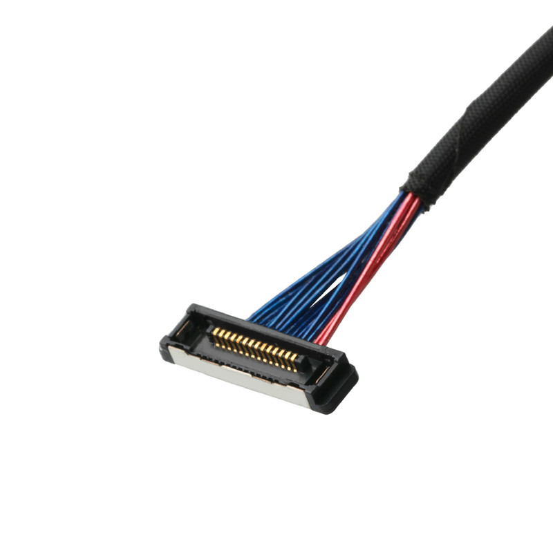 CABLINE SS マイクロコアシアルケーブル 20380 接続器 I-PEX 20380-R14T-06 0.4mm ピッチ 14P 接続器