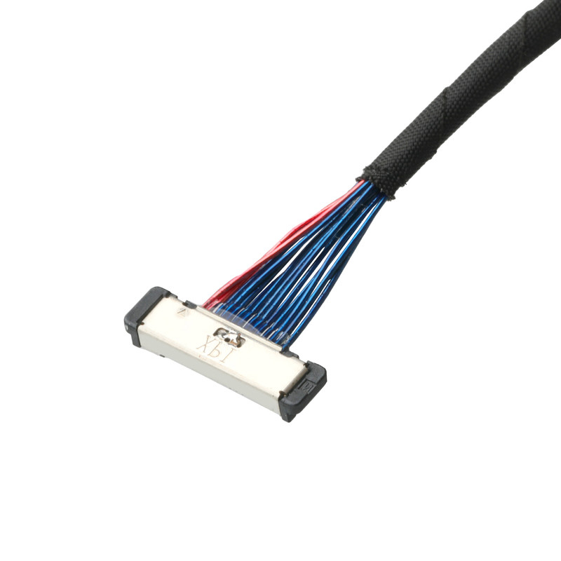CABLINE SS マイクロコアシアルケーブル 20380 接続器 I-PEX 20380-R14T-06 0.4mm ピッチ 14P 接続器