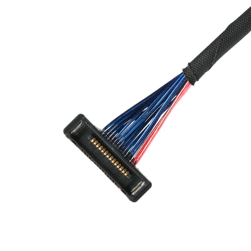 CABLINE SS マイクロコアシアルケーブル 20380 接続器 I-PEX 20380-R14T-06 0.4mm ピッチ 14P 接続器